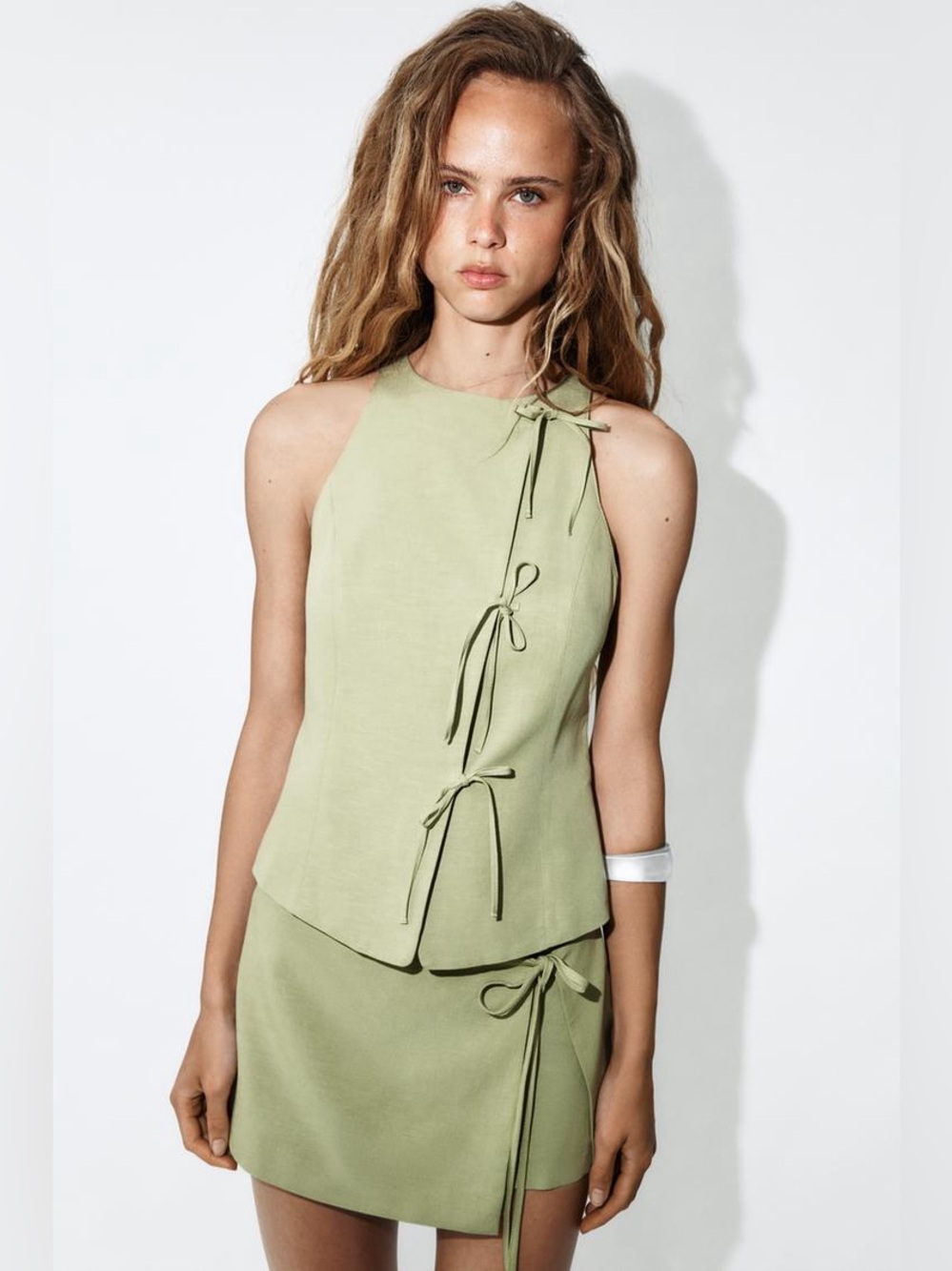 Zara Like New soldout Linen Set